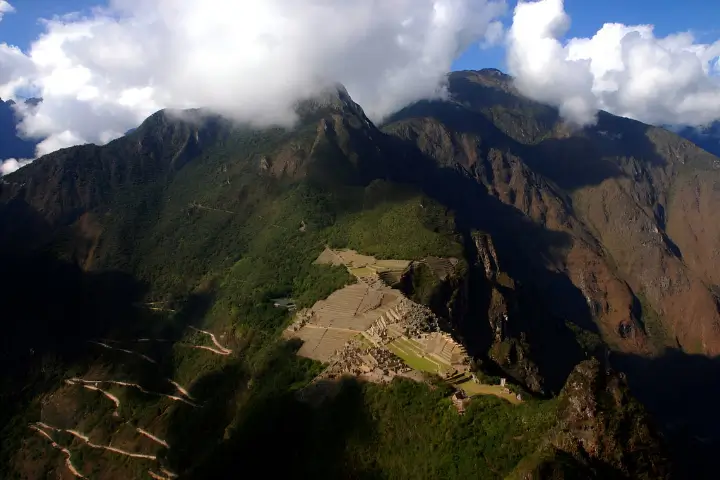 View of Machu Picchu from Huayna Picchu - Img