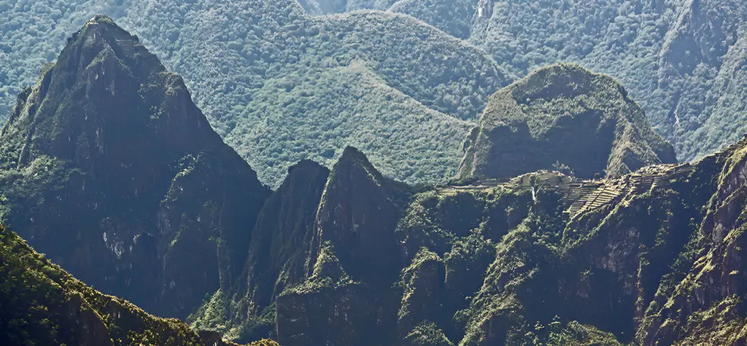 View of Machu Picchu from Llactapata